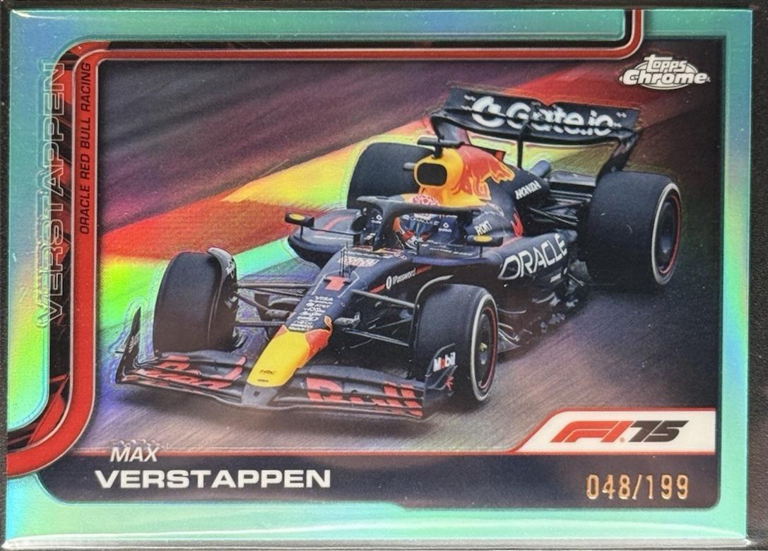 Max Verstappen [Aqua Refractor] #73
