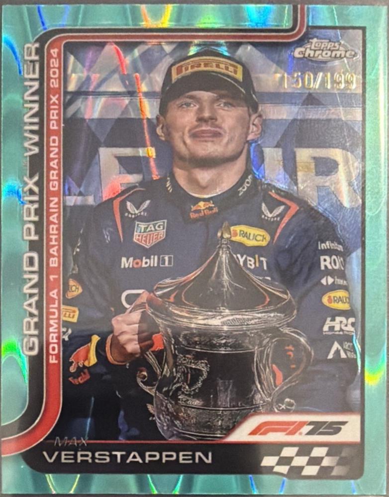 Max Verstappen [Aqua Refractor] #93