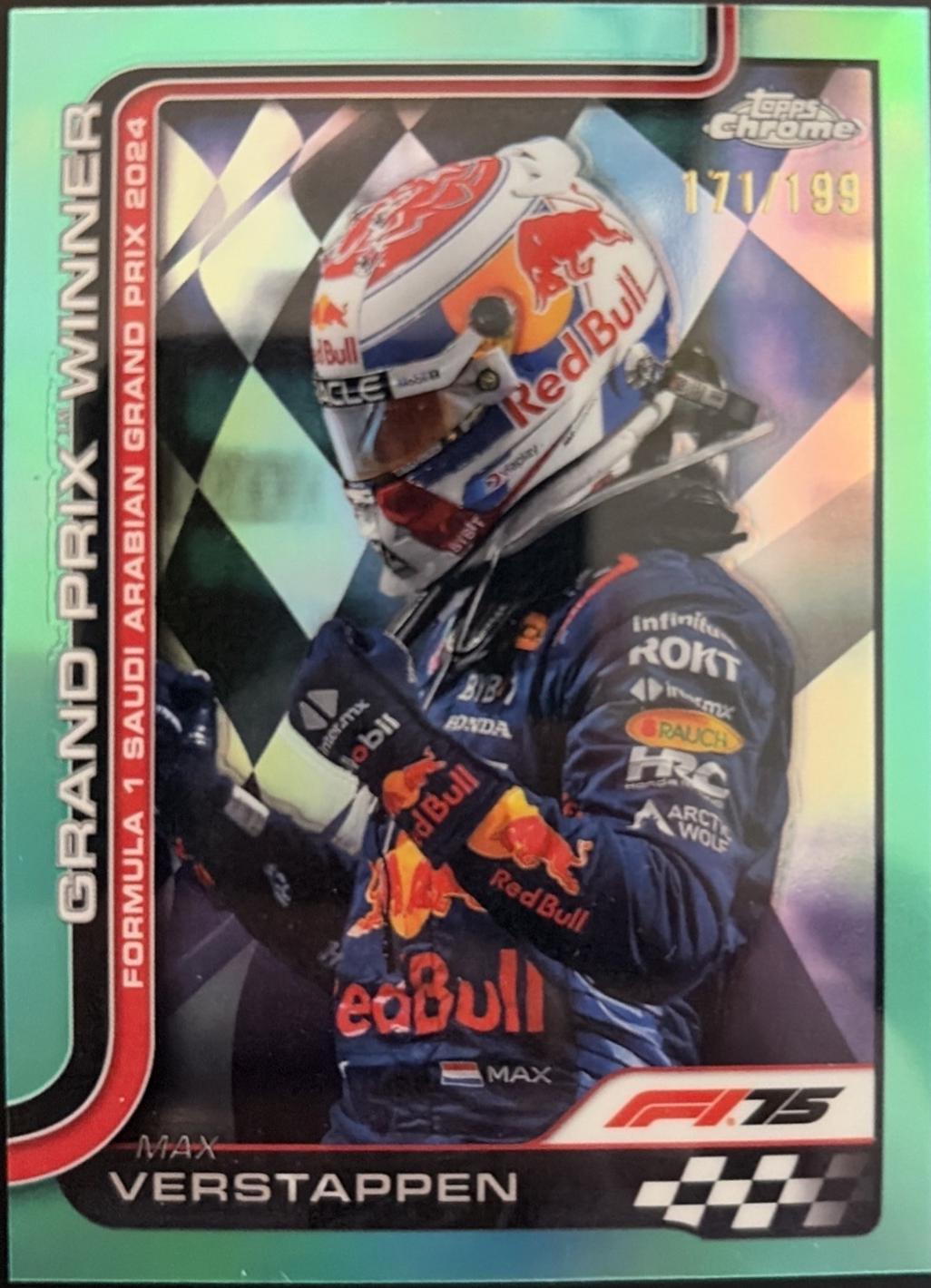 Max Verstappen [Aqua Refractor] #94