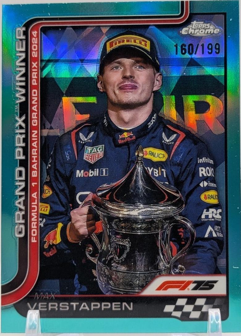Max Verstappen [Aqua Refractor] #96