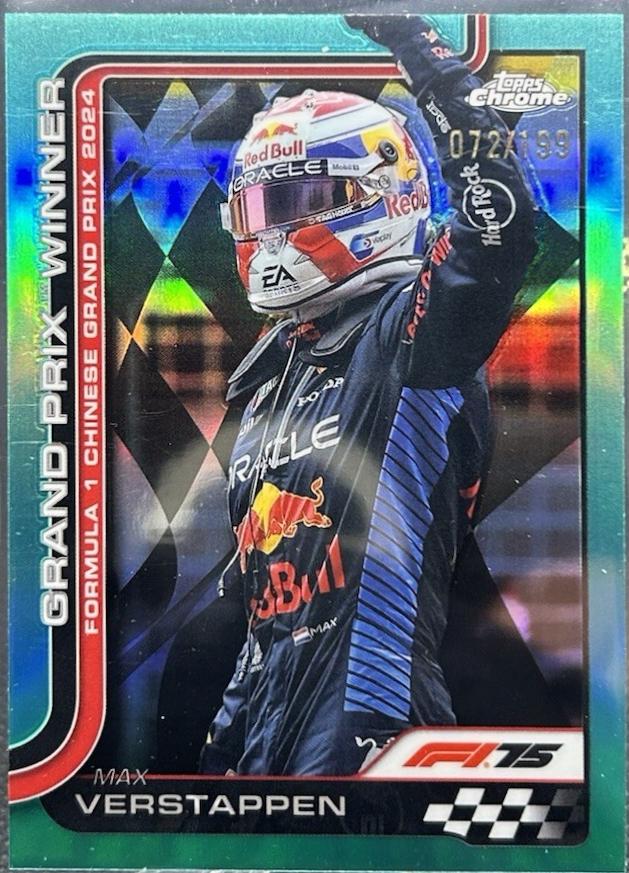 Max Verstappen [Aqua Refractor] #97