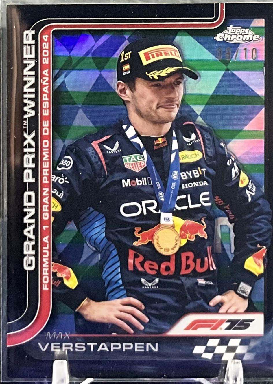 Max Verstappen [Black RayWave Refractor] #102