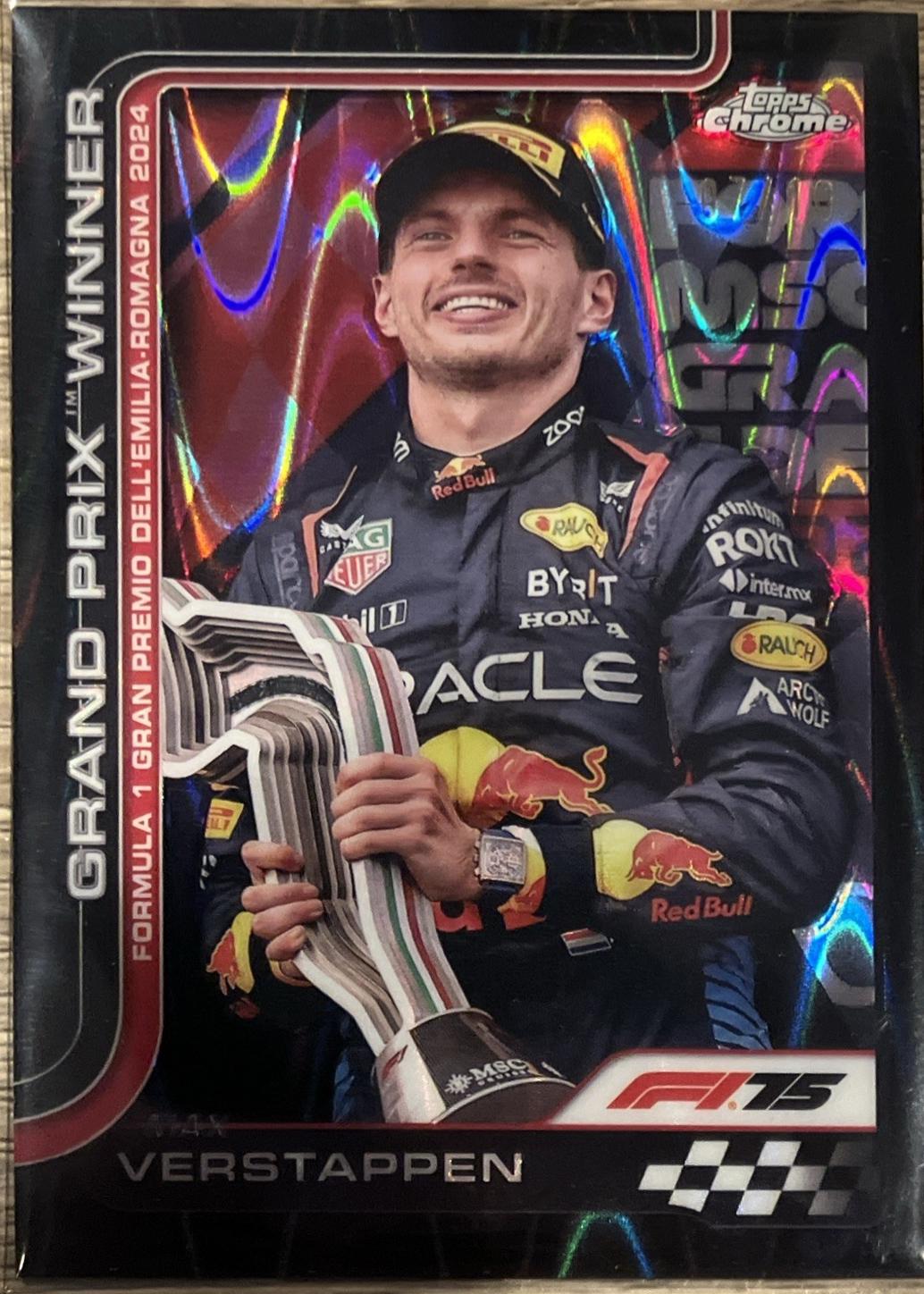 Max Verstappen [Black RayWave Refractor] #99