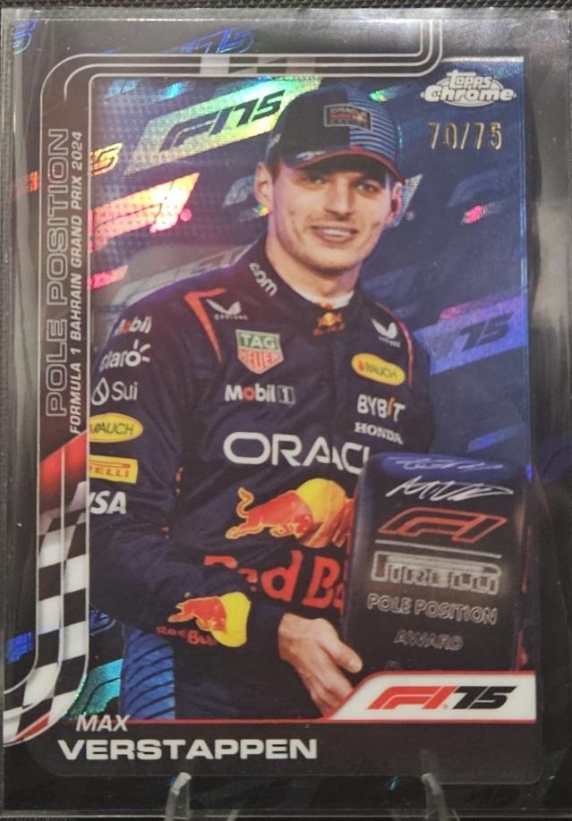 Max Verstappen [Black Refractor] #117