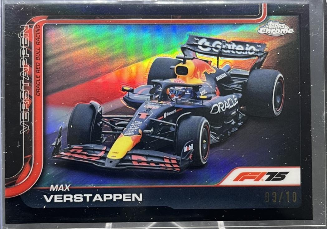 Max Verstappen [Black Refractor] #73
