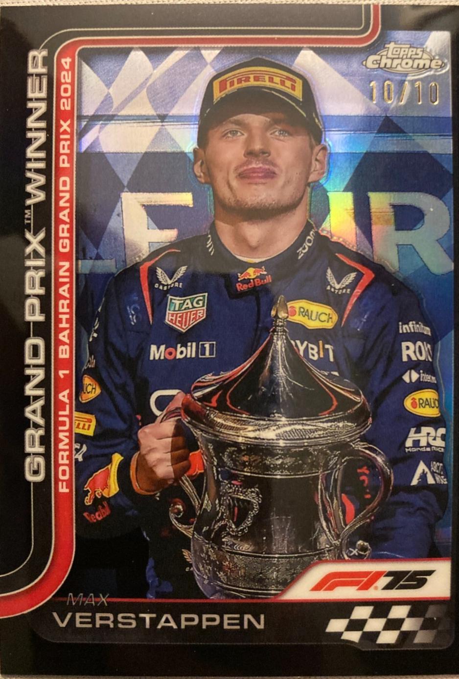 Max Verstappen [Black Refractor] #93