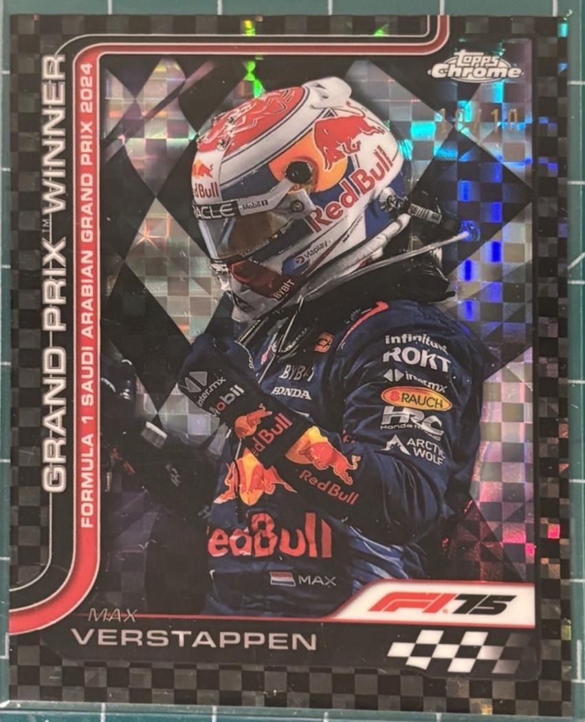 Max Verstappen [Black Refractor] #94