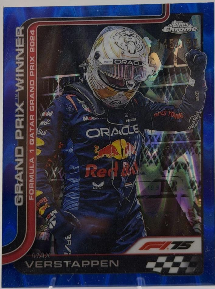 Max Verstappen [Blue RayWave Refractor] #115