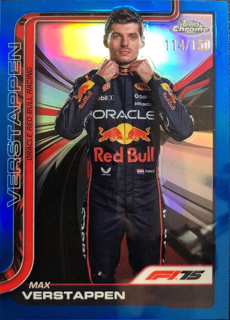 Max Verstappen [Blue Refractor] #1