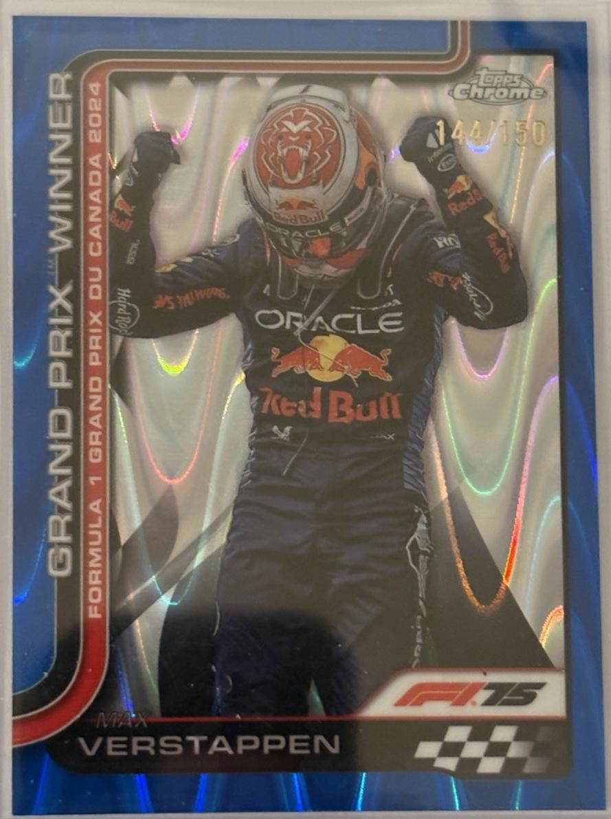 Max Verstappen [Blue Refractor] #101