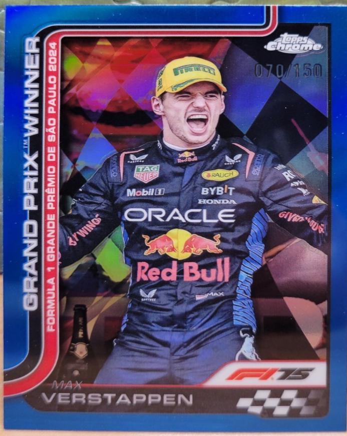 Max Verstappen [Blue Refractor] #113