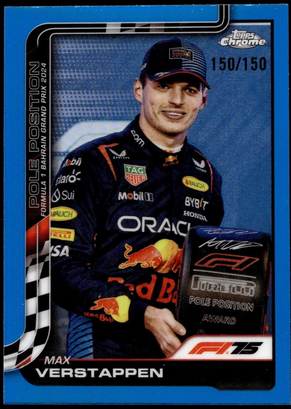 Max Verstappen [Blue Refractor] #117
