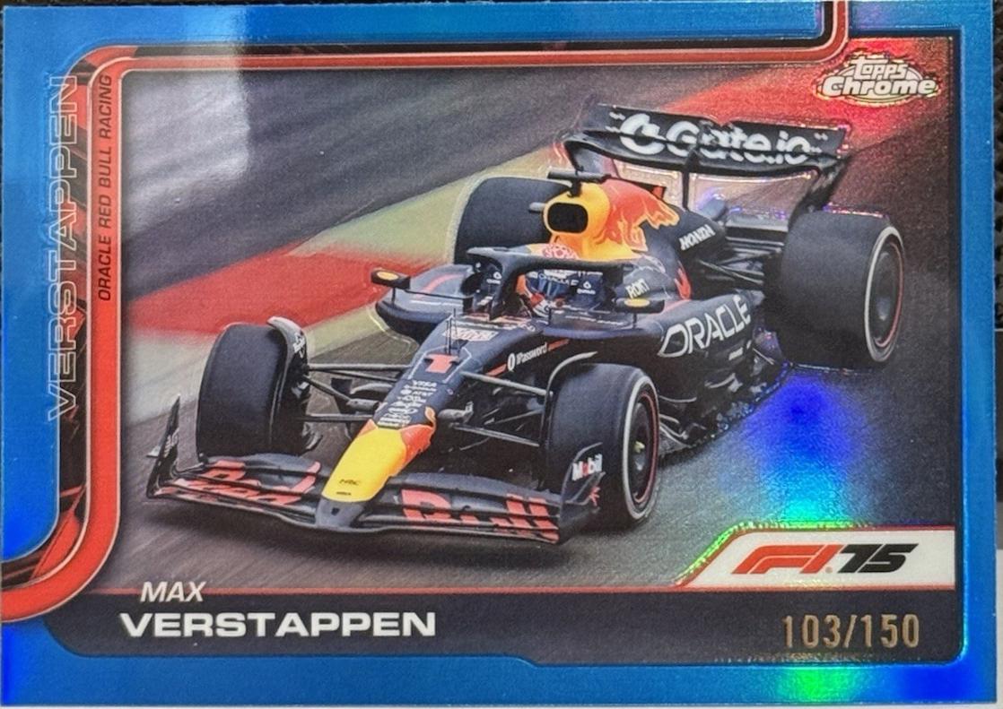 Max Verstappen [Blue Refractor] #73