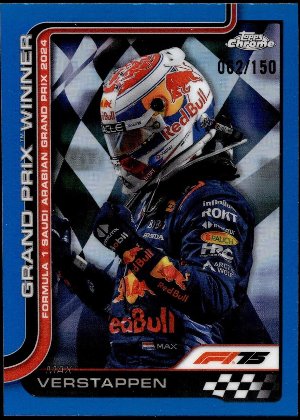 Max Verstappen [Blue Refractor] #94