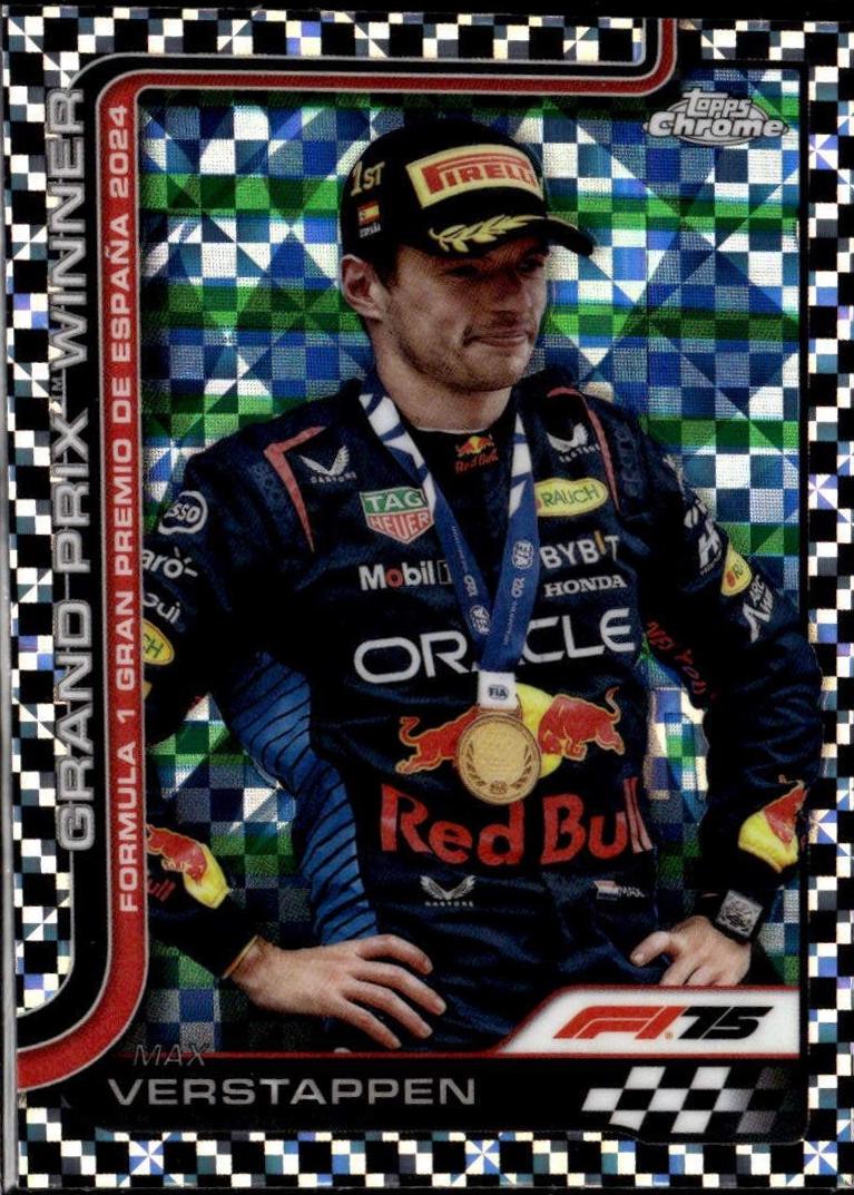 Max Verstappen [Checker Flag Refractor] #102