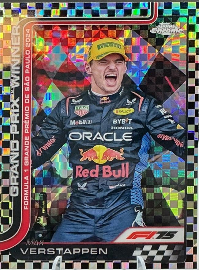 Max Verstappen [Checker Flag Refractor] #113