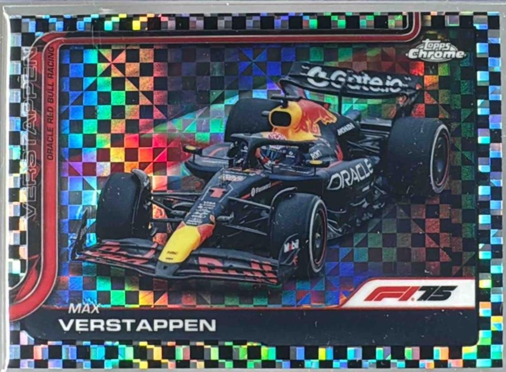Max Verstappen [Checker Flag Refractor] #73