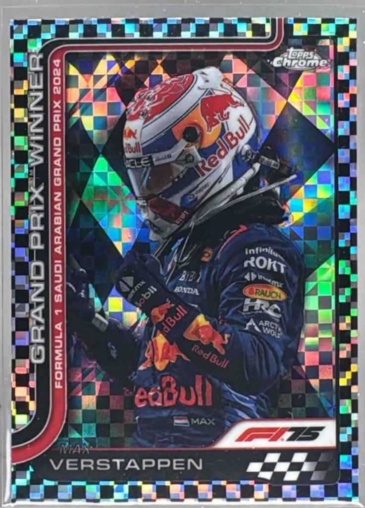 Max Verstappen [Checker Flag Refractor] #94