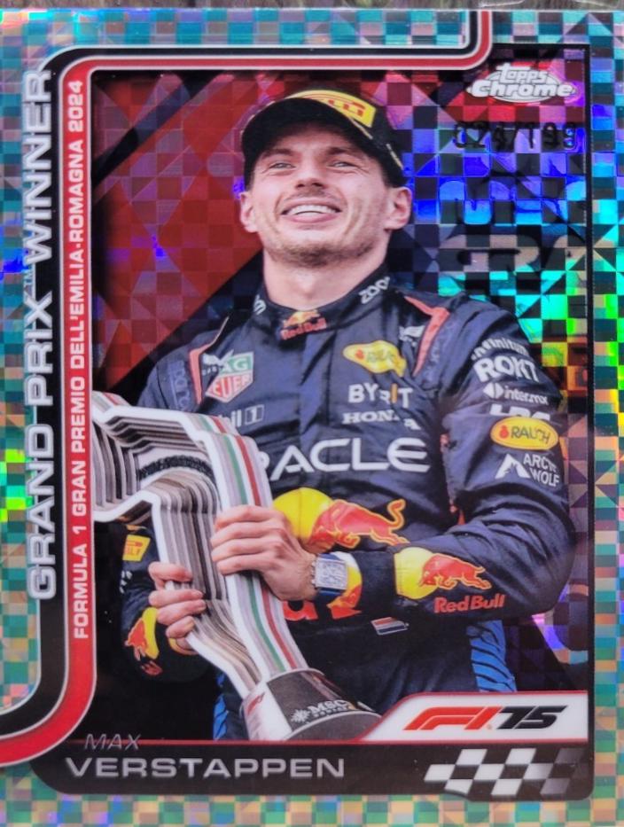 Max Verstappen [Checker Flag Refractor] #99