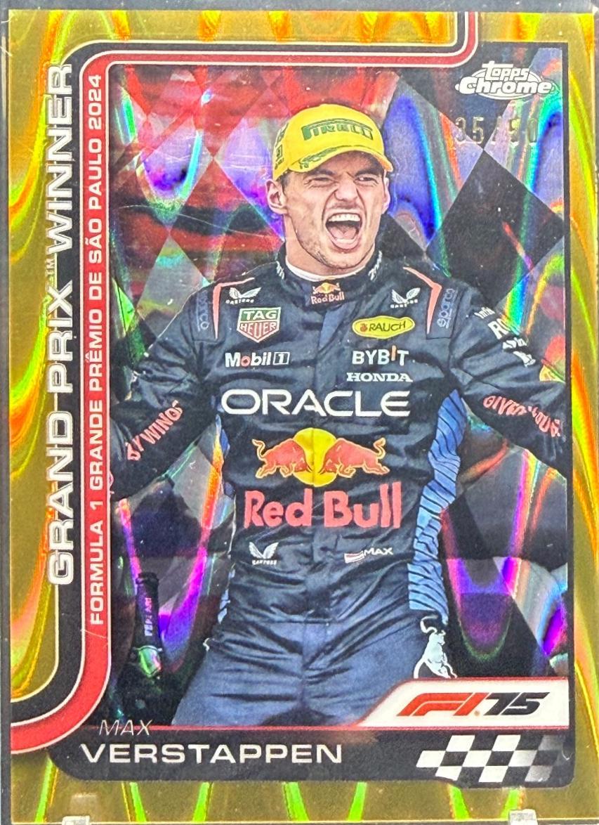 Max Verstappen [Gold RayWave Refractor] #113