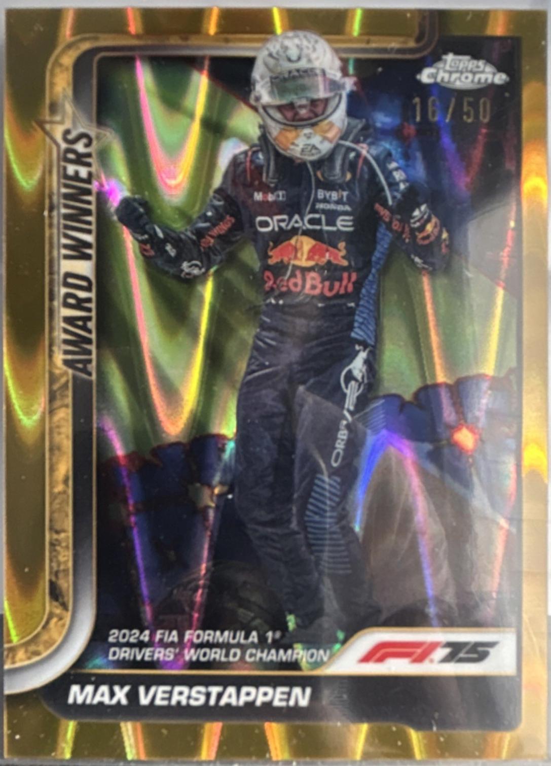 Max Verstappen [Gold RayWave Refractor] #148