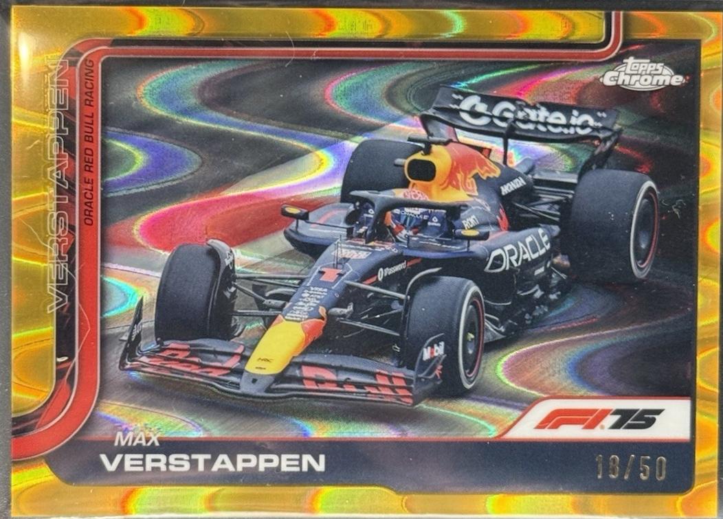 Max Verstappen [Gold RayWave Refractor] #73