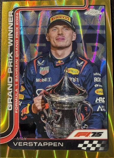 Max Verstappen [Gold RayWave Refractor] #93