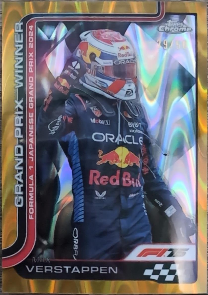 Max Verstappen [Gold RayWave Refractor] #96