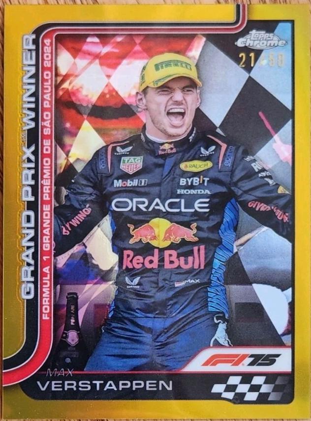 Max Verstappen [Gold Refractor] #113