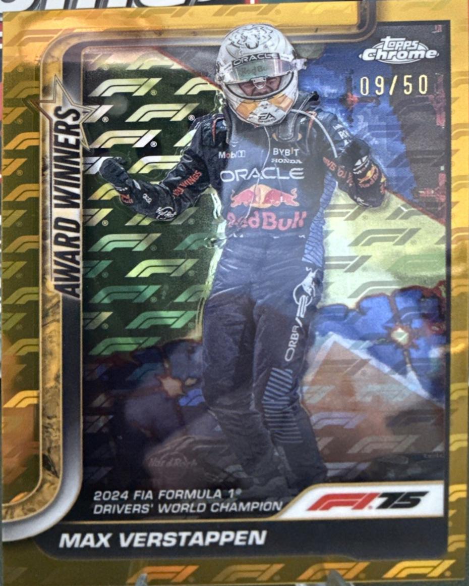 Max Verstappen [Gold Refractor] #148