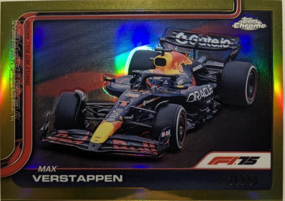 Max Verstappen [Gold Refractor] #73