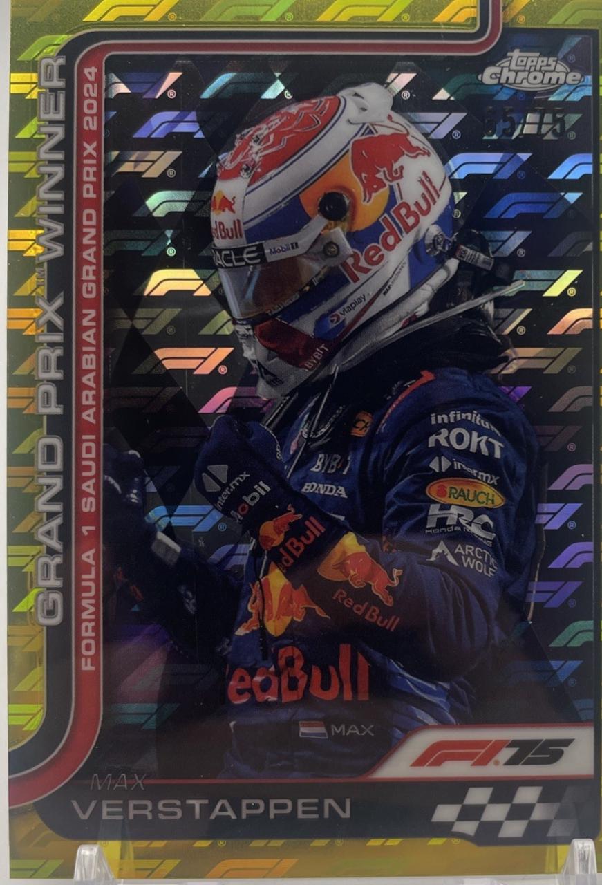 Max Verstappen [Gold Refractor] #94