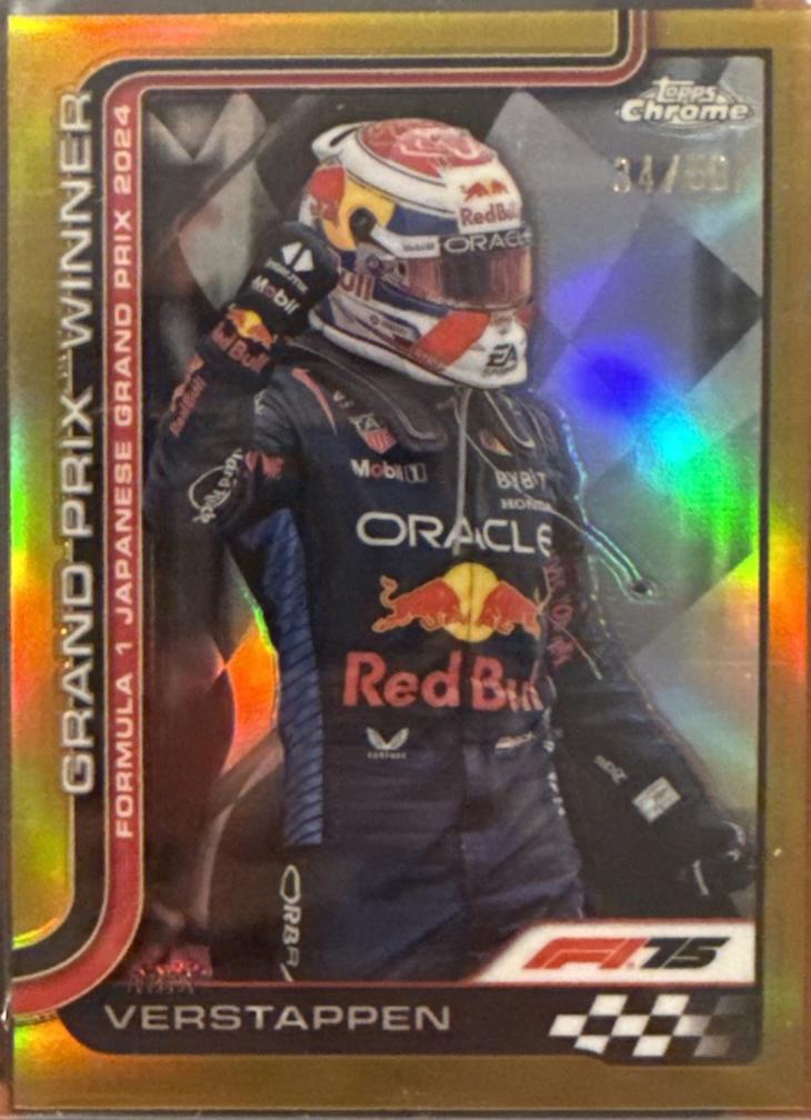 Max Verstappen [Gold Refractor] #96