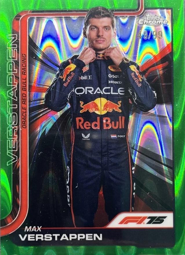 Max Verstappen [Green RayWave Refractor] #1