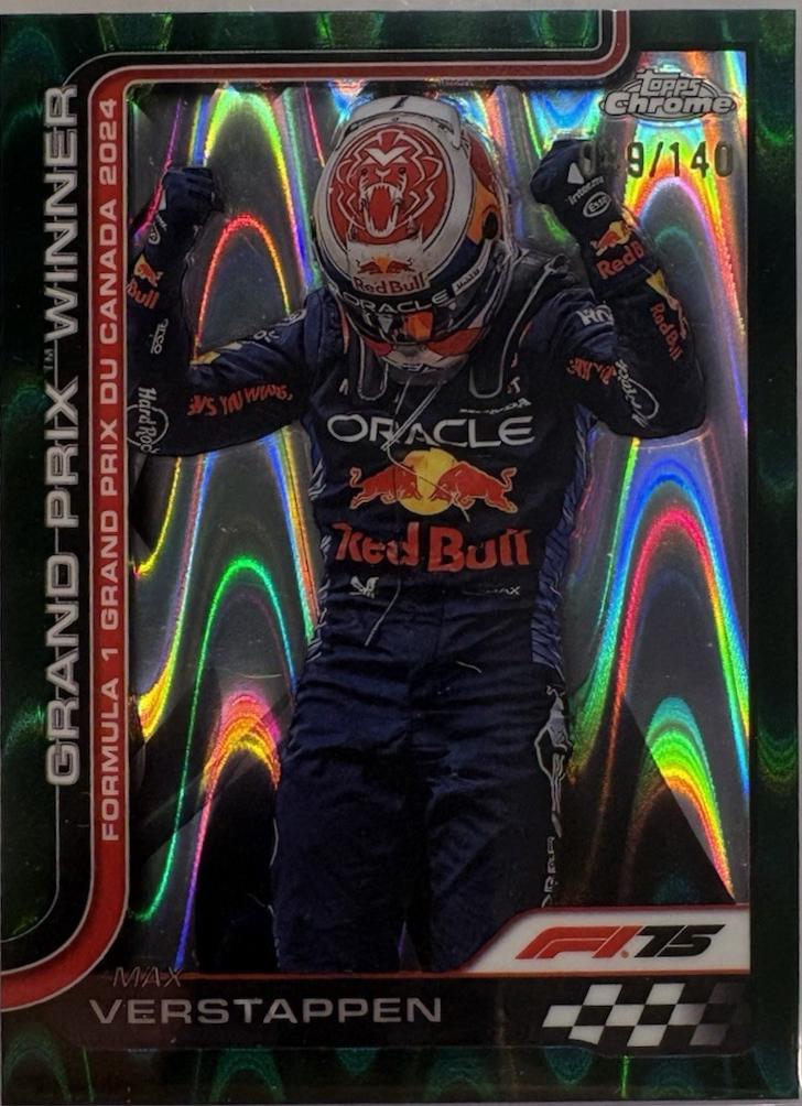 Max Verstappen [Green RayWave Refractor] #101