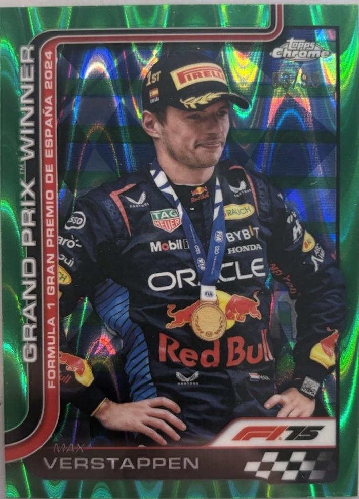 Max Verstappen [Green RayWave Refractor] #102