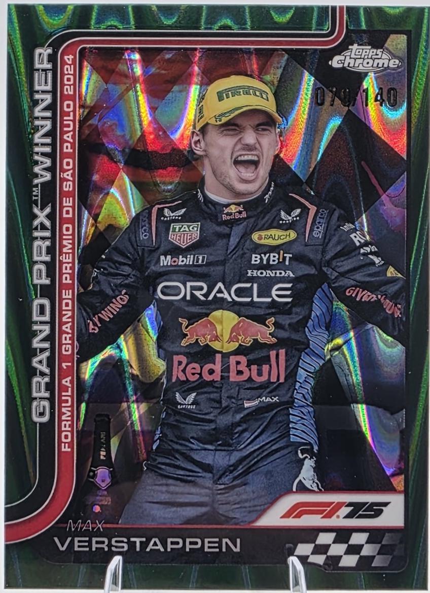 Max Verstappen [Green RayWave Refractor] #113