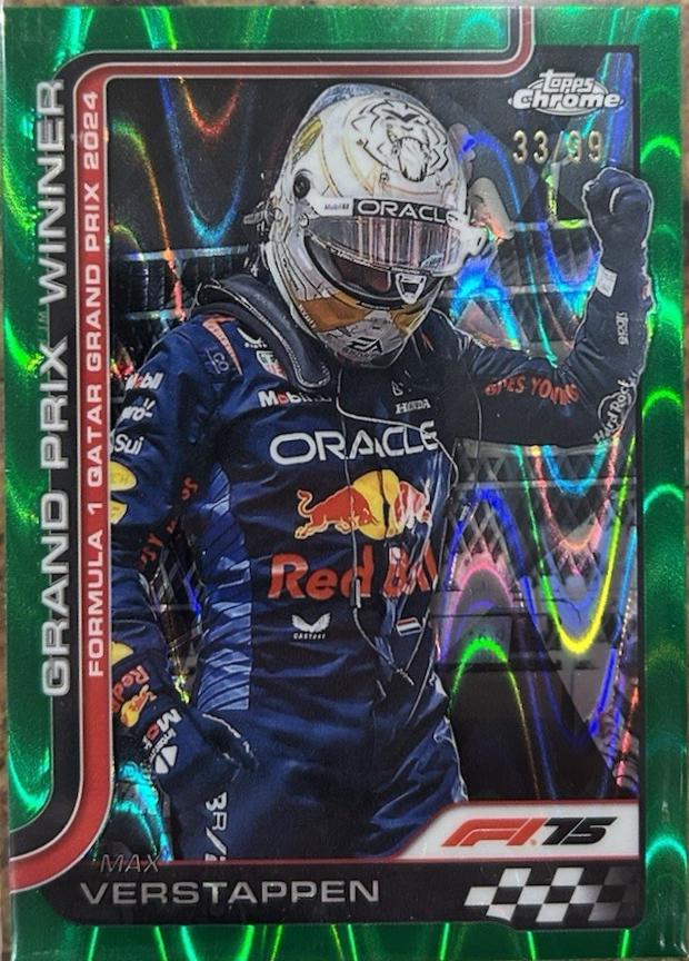 Max Verstappen [Green RayWave Refractor] #115