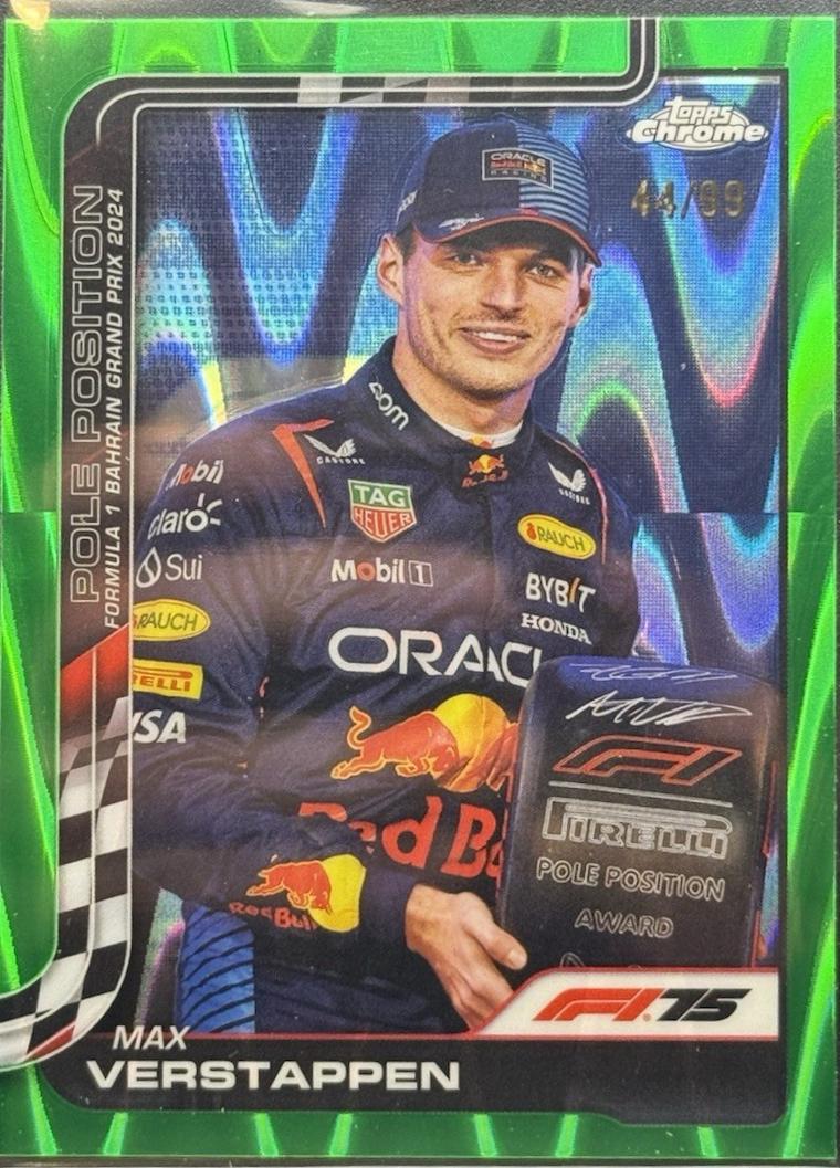 Max Verstappen [Green RayWave Refractor] #117