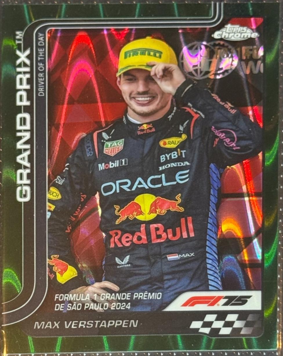 Max Verstappen [Green RayWave Refractor] #142