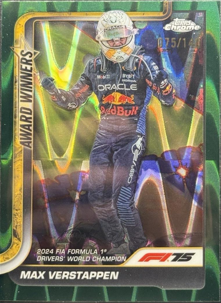 Max Verstappen [Green RayWave Refractor] #148