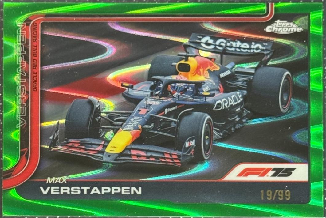 Max Verstappen [Green RayWave Refractor] #73