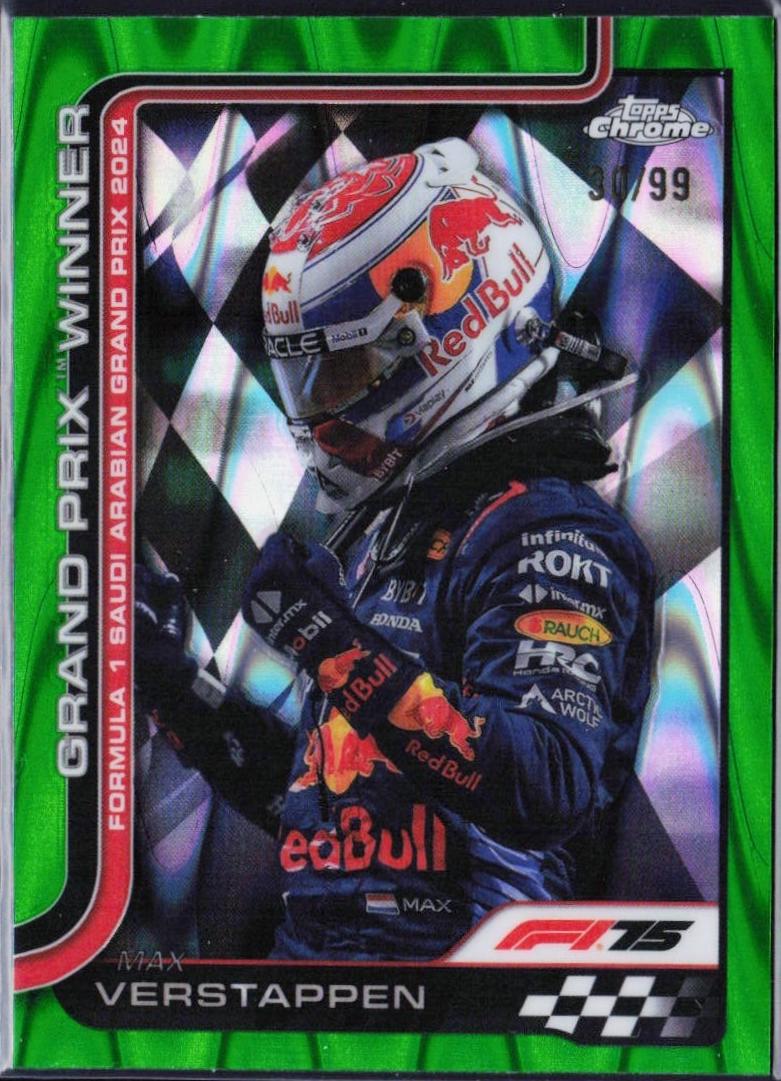 Max Verstappen [Green RayWave Refractor] #94