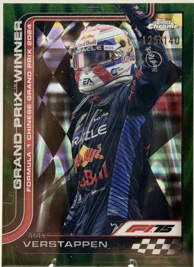 Max Verstappen [Green RayWave Refractor] #97