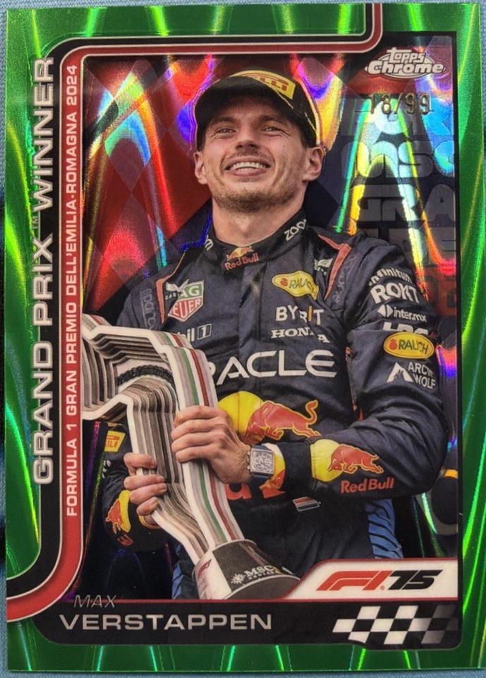 Max Verstappen [Green RayWave Refractor] #99