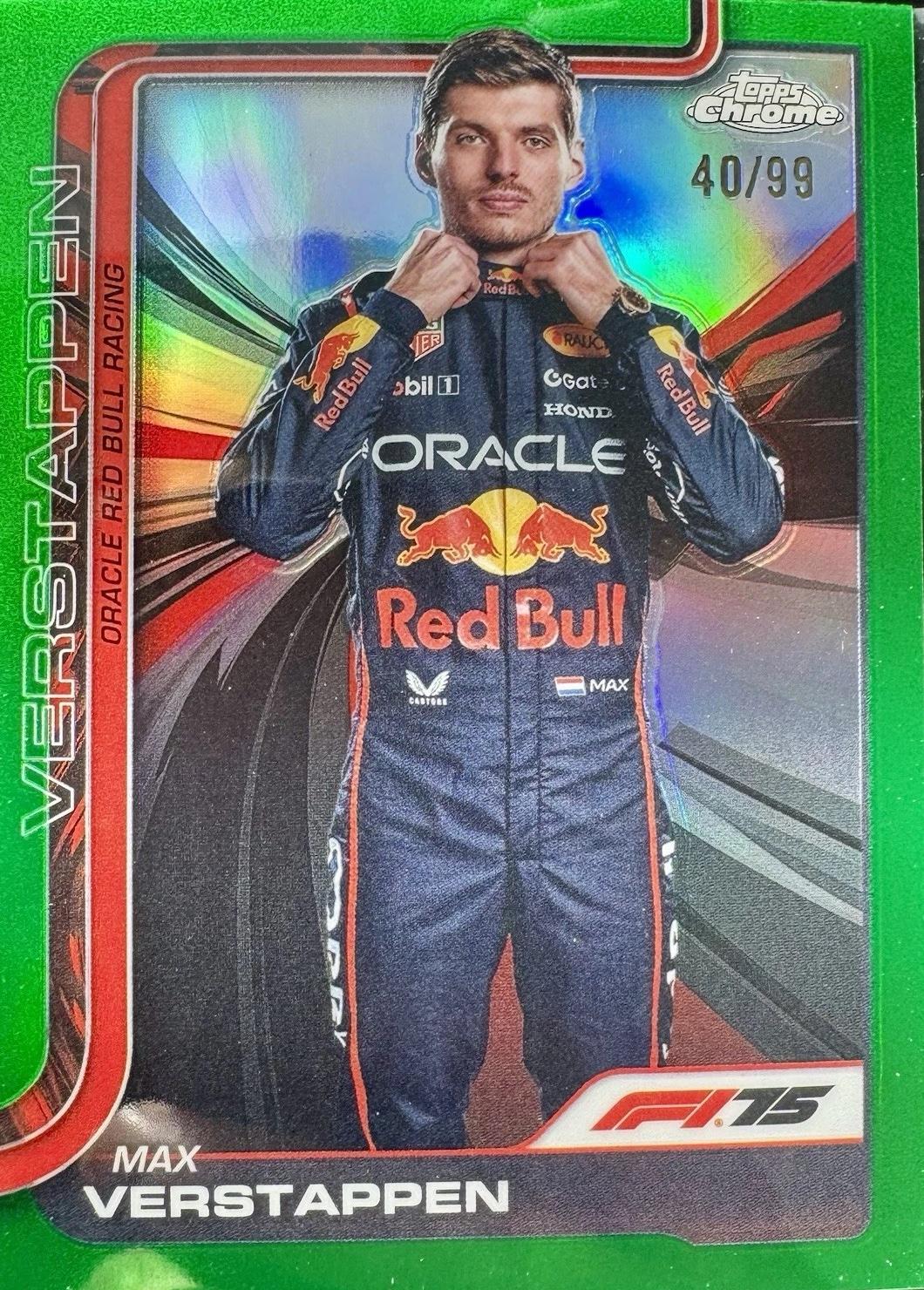 Max Verstappen [Green Refractor] #1