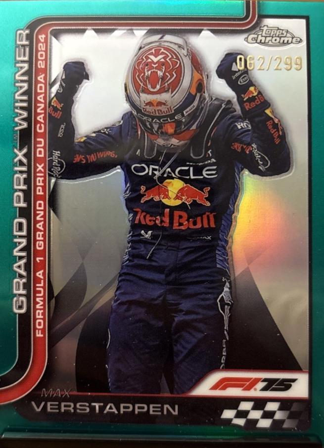 Max Verstappen [Green Refractor] #101