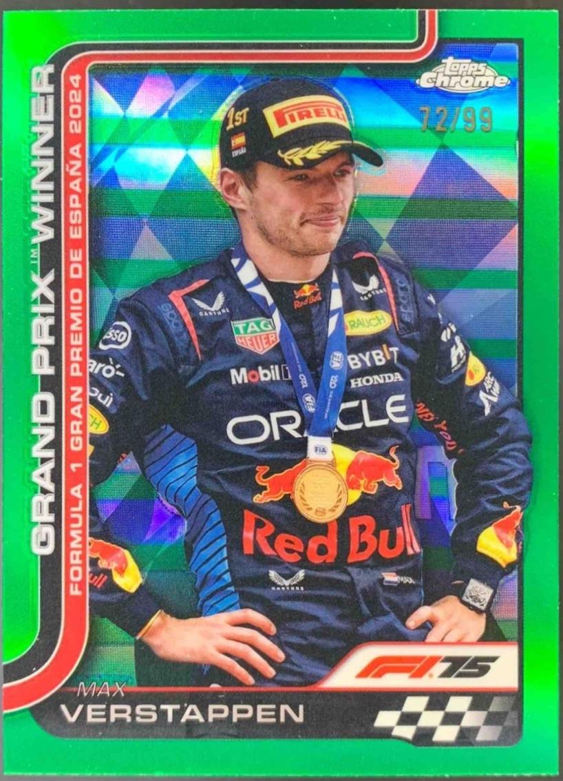 Max Verstappen [Green Refractor] #102