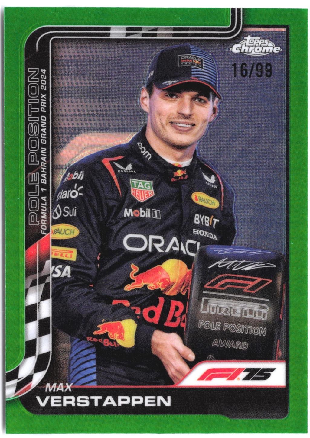 Max Verstappen [Green Refractor] #117