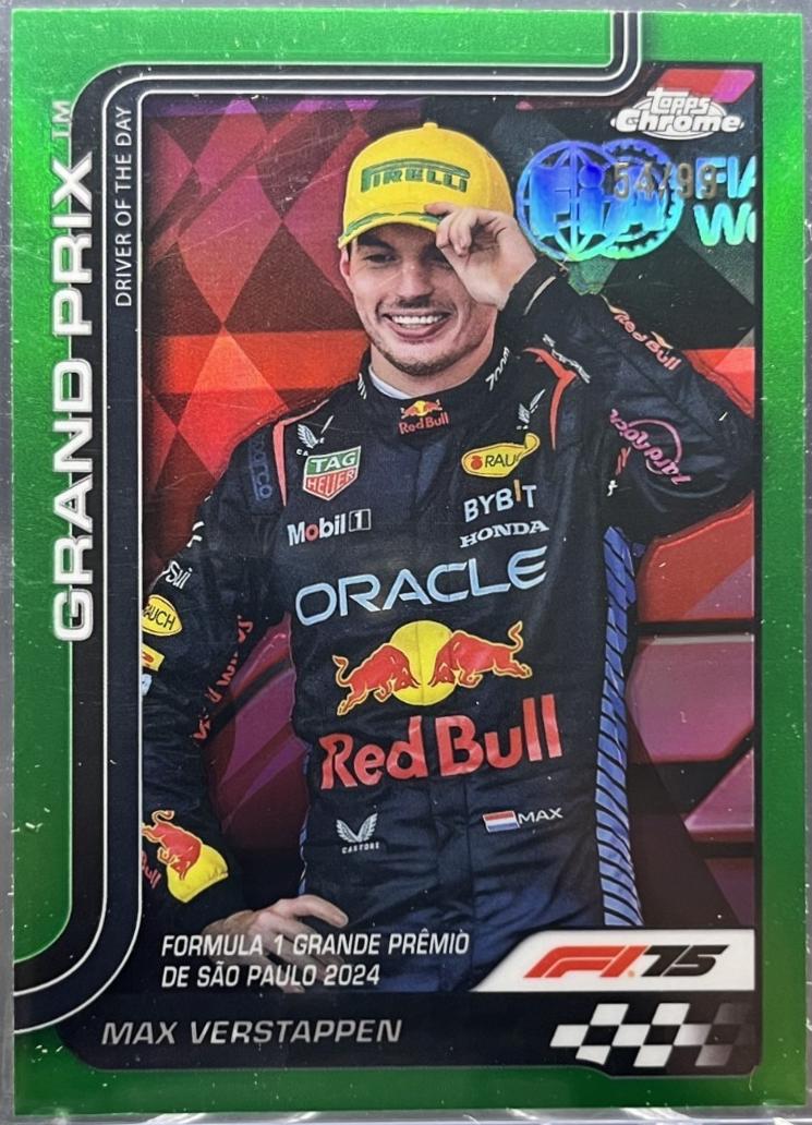 Max Verstappen [Green Refractor] #142